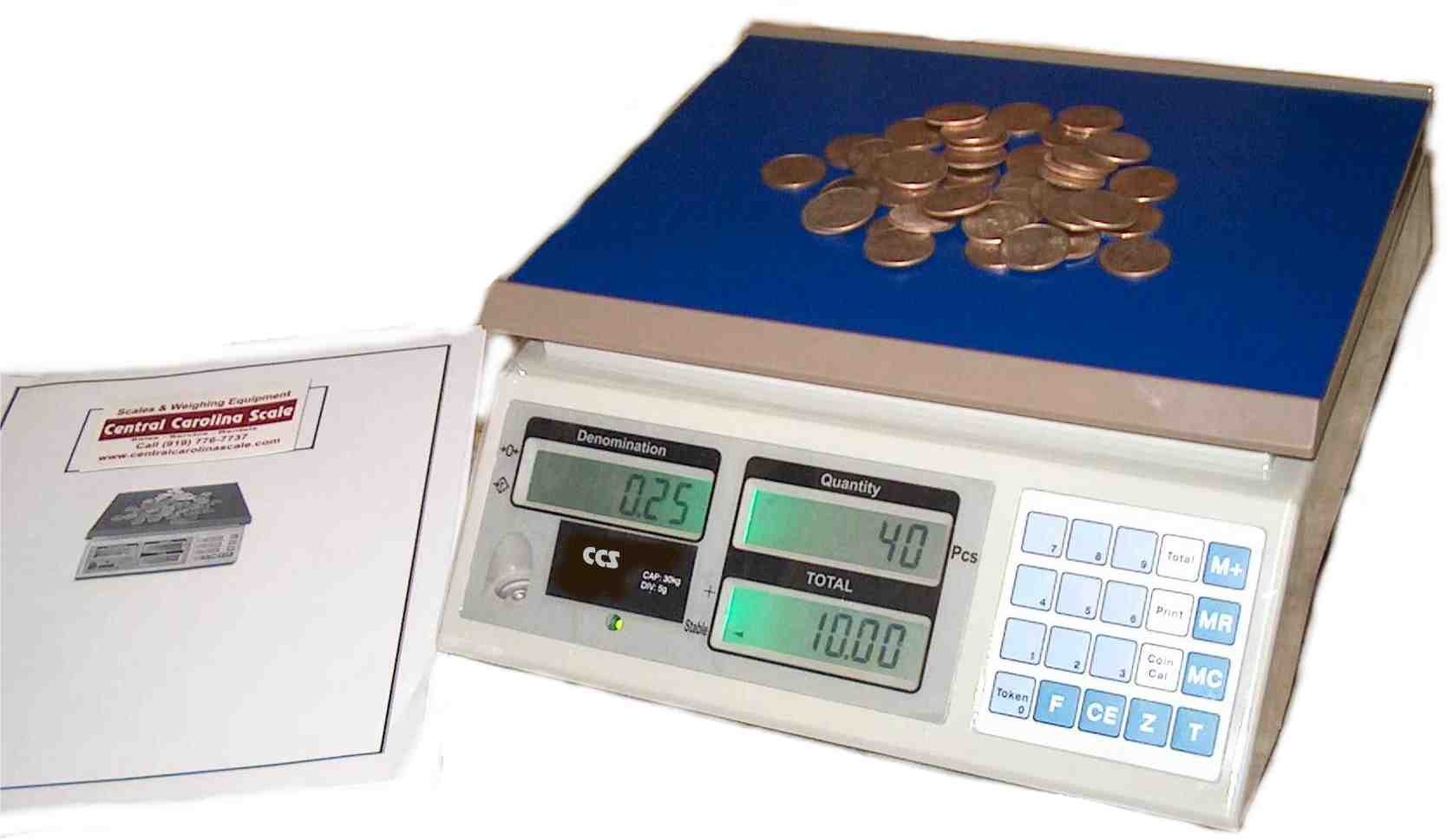 Low Cost Economy Coin Counting Scale